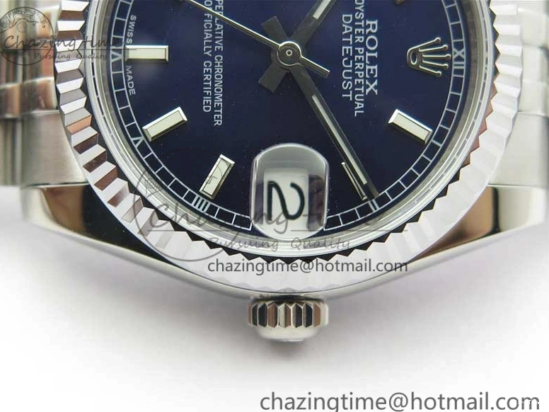 MiroTime 0227 Reliable Datejust 31mm 178274 SS GSF Best Edition Blue Stick Markers Dial on SS Jubilee Bracelet SEIKO NH05A 3048